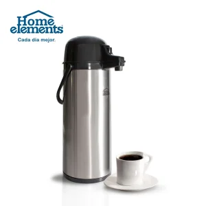 TERMO BOMBA ACERO INOX 1,9LT HEPLCD19D HOME ELEMENTS
