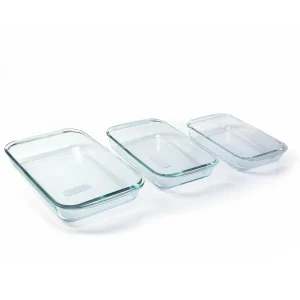 SET X3 REFRACTARIAS DE VIDRIO RECTANGULAR