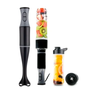 BATIDORA DE INMERSION + JARRA PERSONAL TRITAN 300W HE-538N