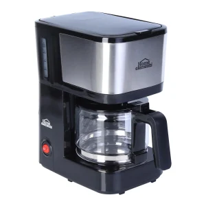 CAFETERA 6 TAZAS NEGRA V/VIDRIO HECM9420SS