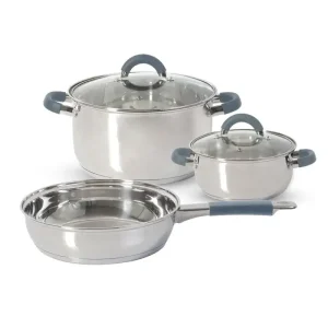 BATERIA ACERO 5 PIEZAS HEBA5SS