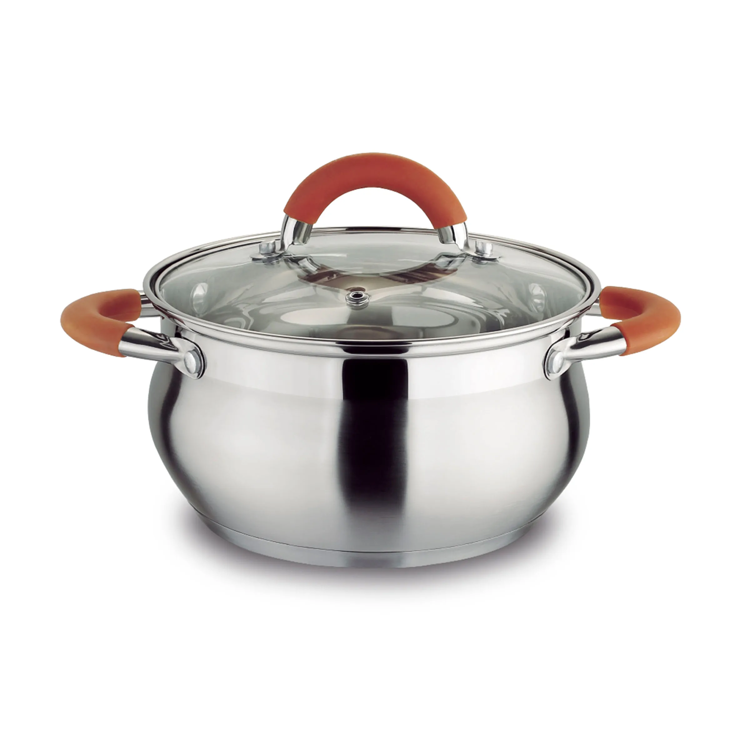 ACERO INOXIDABLE TAPA DE VIDRIO ACCESORIOS SILICONA COLOR COPPER.