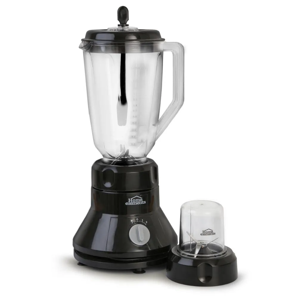 LICUADORA 2 VELOCIDADES + PULSO Y PICATODO HELVP500N