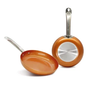 SARTEN HONDO 22 CM COLOR COPPER.