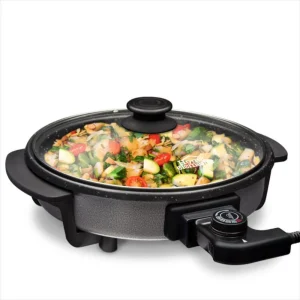 SARTEN WOK ELECTRICO ANTIAD STONE. 30CM T/VIDRIO HEPLYD401 PRESTIG